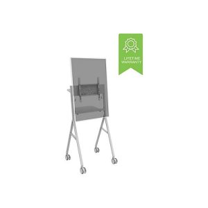 Vision VFM-F10 – Wagen – für Flachbildschirm – Stahl – Off-White – Bildschirmgröße: 127-139.7 cm (50′-55′) Vision VFM-F10 – Wagen – für Flachbildschirm – Stahl – Off-White – Bildschirmgröße: 127-139.7 cm (50′-55′)