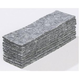 Vliestücher für Tafelwischer 89121, 45 x 145 mm, grau, 10 Stück Vliestücher für Tafelwischer 89121, 45 x 145 mm, grau, 10 Stück