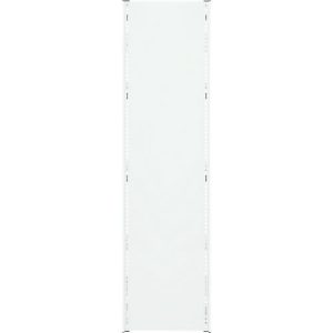 Vollblech-Seitenwand ORDO Professional, H 2.000 mm x B 500 mm, verkehrsweiß RAL 9016 Vollblech-Seitenwand ORDO Professional, H 2.000 mm x B 500 mm, verkehrsweiß RAL 9016