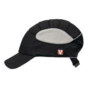 Voss Anstoßkappe-Cap p.52-60cm schwarz/schwarz 65 %CO/35 %PES EN812:2012-04 Voss Anstoßkappe-Cap p.52-60cm schwarz/schwarz 65 %CO/35 %PES EN812:2012-04