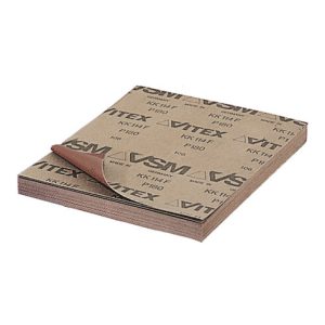 VSM Schleifgewebe (A) braun, sehr flexibel KK 114 F, 230×280 mm, Körnung: 120 VSM Schleifgewebe (A) braun, sehr flexibel KK 114 F, 230×280 mm, Körnung: 120