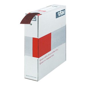 VSM Schleifgewebe-Sparrolle (A) braun KK 114 F, 50 mm x 50 m, Körnung: 320