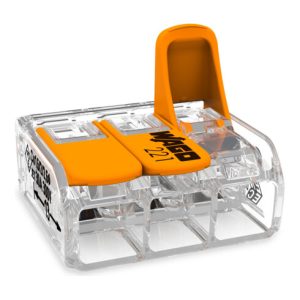 WAGO GmbH& Co. KG Compact-Verbindungsklemme 3-Leiter bis 6qmm 221-613