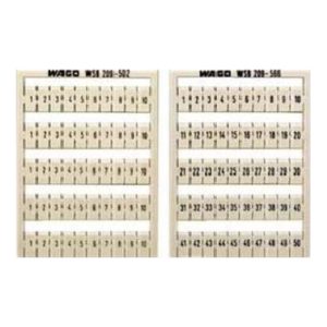 WAGO GmbH& Co. KG WSB-Bezeichnungssystem W: 31-40 (10x) 209-505 WAGO GmbH& Co. KG WSB-Bezeichnungssystem W: 31-40 (10x) 209-505