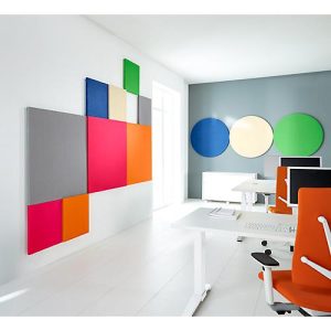 Wandabsorber Quadrat, B 500 x H 500 mm, Polyestervlies in Filzoptik, Elfenbein Wandabsorber Quadrat, B 500 x H 500 mm, Polyestervlies in Filzoptik, Elfenbein