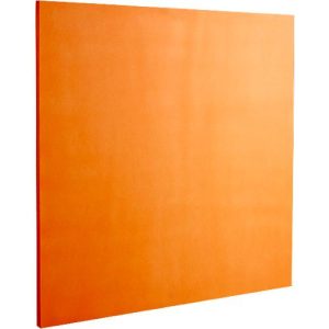 Wandabsorber Quadrat, B 500 x H 500 mm, Polyestervlies in Filzoptik, orange Wandabsorber Quadrat, B 500 x H 500 mm, Polyestervlies in Filzoptik, orange