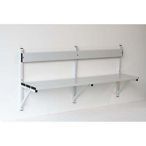 Wandbank, Alu/Edelstahl, 1500 mm breit
