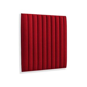 Wandpaneele m. Magnetbefestigung, B 604 x T 604 x H 47 mm, versch. Stripes-Design, feuerrot Wandpaneele m. Magnetbefestigung, B 604 x T 604 x H 47 mm, versch. Stripes-Design, feuerrot