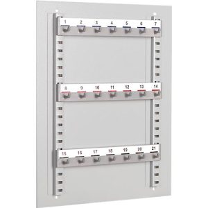 Wandtafel mit 21 Haken Wandtafel mit 21 Haken