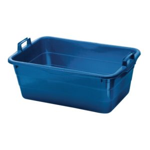Wanne L620xB425xH250mm Inh.45l PE blau LOCKWEILER Wanne L620xB425xH250mm Inh.45l PE blau LOCKWEILER