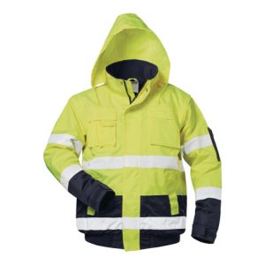 Warnschutz-Pilotjacke HASSO Gr.XXL fluoresz.gelb/marine SAFESTYLE Warnschutz-Pilotjacke HASSO Gr.XXL fluoresz.gelb/marine SAFESTYLE
