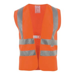 Warnweste Gr.univ.orange m.Schulterreflexstreifen EN 20471 Kl.2 ASATEX