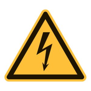 Warnzeichen Warnung vor elektrischer Spannung, Typ: 04200 Warnzeichen Warnung vor elektrischer Spannung, Typ: 04200