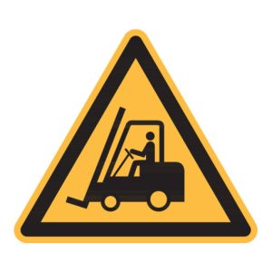 Warnzeichen Warnung vor Flurförderfahrzeugen, Typ: 02200 Warnzeichen Warnung vor Flurförderfahrzeugen, Typ: 02200