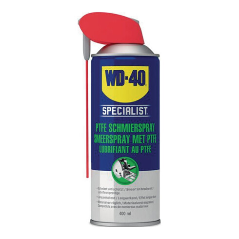 WD-40 SPECIALIST PTFE Schmierspray 400ml NSF H2 reg. -20 bis +100 Grad