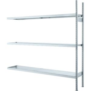 Weitspannregal WR 3000, Anbaufeld, Tiefe 400 mm, Höhe 2278 mm, Feldweite 1994 mm Weitspannregal WR 3000, Anbaufeld, Tiefe 400 mm, Höhe 2278 mm, Feldweite 1994 mm
