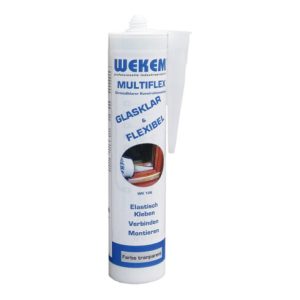 Wekem MS-Polymer Kleb- und Dichtstoff Multiflex CLEAR Wekem MS-Polymer Kleb- und Dichtstoff Multiflex CLEAR