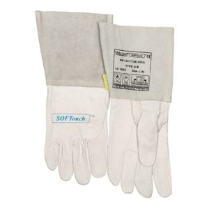Weldas Schweißerhandschuhe Gr.L (9) natur Leder/Softouch EN 388,EN 12477,EN 1149-2 10PA
