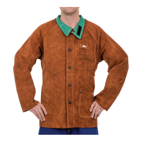 Weldas Schweißerschutz-Jacke STEERSOtuff® Gr. M 100% CO 1 St.