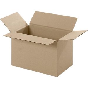 Wellpapp-Faltkartons, 1-wellig, 215 x 155 x 135 mm, braun Wellpapp-Faltkartons, 1-wellig, 215 x 155 x 135 mm, braun