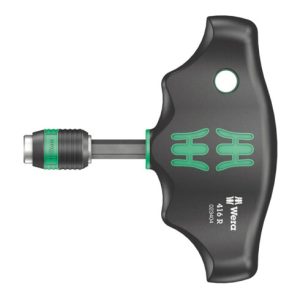 Wera 416 R Quergriff-Bits-Handhalter mit Rapidaptor Schnellwechselfutter, 1/4″ x 45 mm Wera 416 R Quergriff-Bits-Handhalter mit Rapidaptor Schnellwechselfutter, 1/4″ x 45 mm