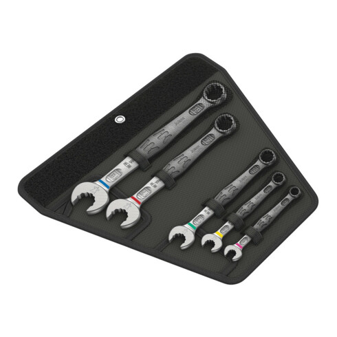 Wera 6003 Joker 5 Set 1 Ringmaulschlüssel-Satz, 5-teilig