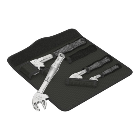 Wera 6004 Joker 4 Set 1 Selbstjustierender Maulschlüssel-Satz, 4-teilig