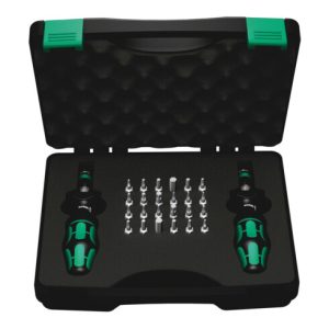 Wera 7440/41 Kraftform Drehmomentschraubendreher-Satz 0,3-3,0 Nm, 26-teilig Wera 7440/41 Kraftform Drehmomentschraubendreher-Satz 0,3-3,0 Nm, 26-teilig
