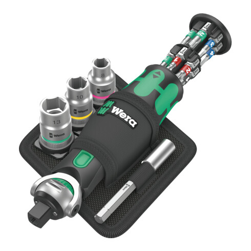 Wera 8009 Zyklop Pocket Set 2, 18-teilig