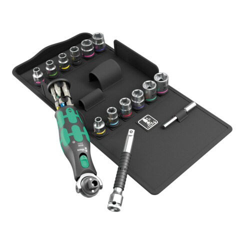 Wera 8009 Zyklop Pocket Set 4, 27-teilig