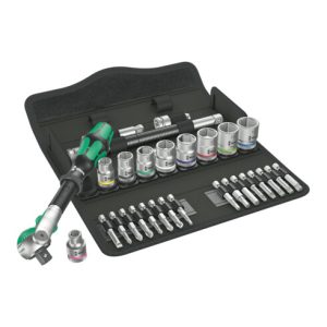 Wera 8100 SB 6 Zyklop Speed-Knarrensatz, 3/8″-Antrieb, metrisch, 29-teilig Wera 8100 SB 6 Zyklop Speed-Knarrensatz, 3/8″-Antrieb, metrisch, 29-teilig