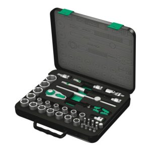 Wera 8100 SC 2 Zyklop-Knarrensatz, 1/2″-Antrieb, metrisch Wera 8100 SC 2 Zyklop-Knarrensatz, 1/2″-Antrieb, metrisch