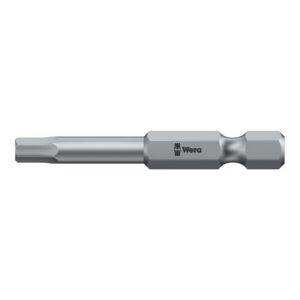 Wera 840/4 Z Sechskant-Bits, SW (metrisch) 6,0 mm, Länge 50 mm Wera 840/4 Z Sechskant-Bits, SW (metrisch) 6,0 mm, Länge 50 mm