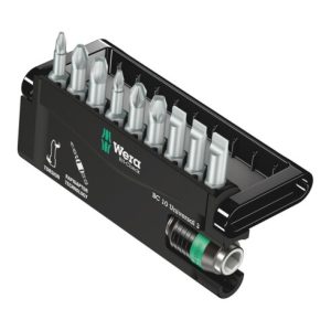 Wera 8600-9/TZ Bit-Check – Rapidaptor, 1 Universalhalter mit 9 Torsion-Bits Wera 8600-9/TZ Bit-Check – Rapidaptor, 1 Universalhalter mit 9 Torsion-Bits