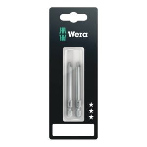 Wera 867/4 Z TORX BO Bits mit Bohrung SB, TX 40 x 70 mm, 2-teilig