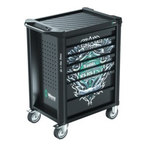 Wera 9700 Tool Rebel Werkstattwagen 1, 94-teilig Wera 9700 Tool Rebel Werkstattwagen 1, 94-teilig