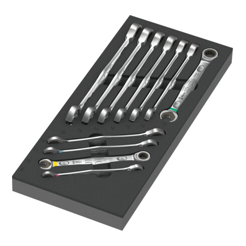 Wera 9730 Schaumstoffeinlage 6000 Joker Set 1, 11-teilig