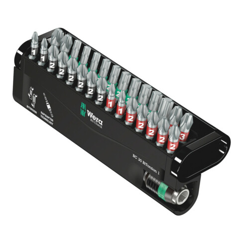Wera BC BiTorsion/30 Bit-Check, 1 BiTorsion Bit-Halter mit 29 BiTorsion-Bits