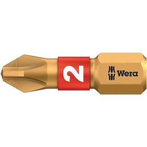 Wera Bit 851/1 BDC, Philips, PH 3, Länge 25 mm Wera Bit 851/1 BDC, Philips, PH 3, Länge 25 mm