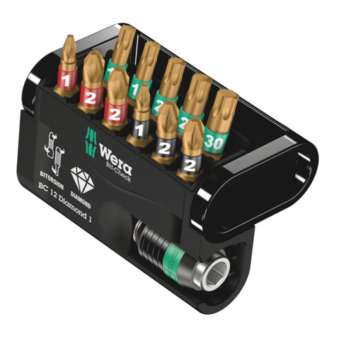 Wera Bit-Check 12 Diamond 1, 12-teilig