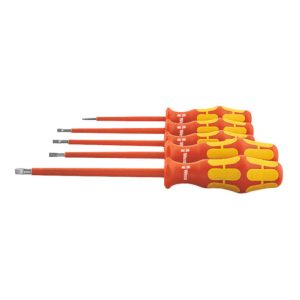 Wera Elektriker-Schraubendreher-Satz, vollisoliert, mit Kraftform-Heft, 8-teilig Wera Elektriker-Schraubendreher-Satz, vollisoliert, mit Kraftform-Heft, 8-teilig