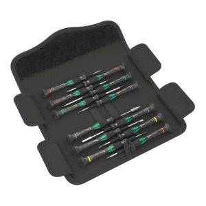 WERA Elektronik-Schraubendreher-Sortiment Kraftform-Micro, Anzahl Schraubendreher: 12