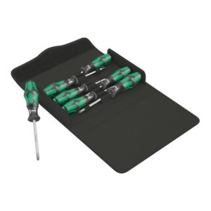 Wera Kraftform 300/7 Set 1 Schraubendrehersatz Kraftform Plus, 7-teilig