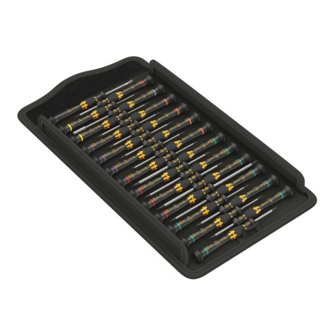 WERA Elektronik-Schraubendreher-Sortiment Kraftform-Micro, ESD, Anzahl Schraubendreher: 25