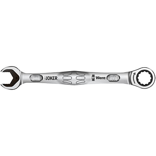 Wera Maulringratschenschlüssel 6000 Joker, SW 14 mm, Länge 188 mm, Chrom-Molybdän-Stahl, Zwölfkant