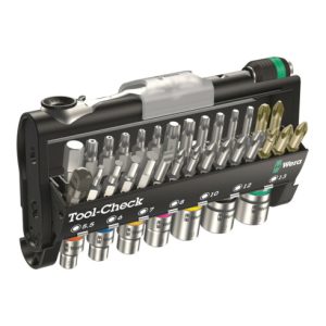 Wera Ratschen-Bit-Satz Tool-Check, 38-teilig Wera Ratschen-Bit-Satz Tool-Check, 38-teilig