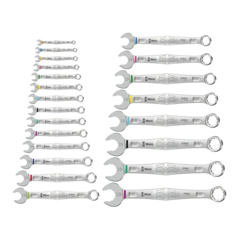 Wera Ringmaulschlüssel-Satz 6003 Joker 22-teilig