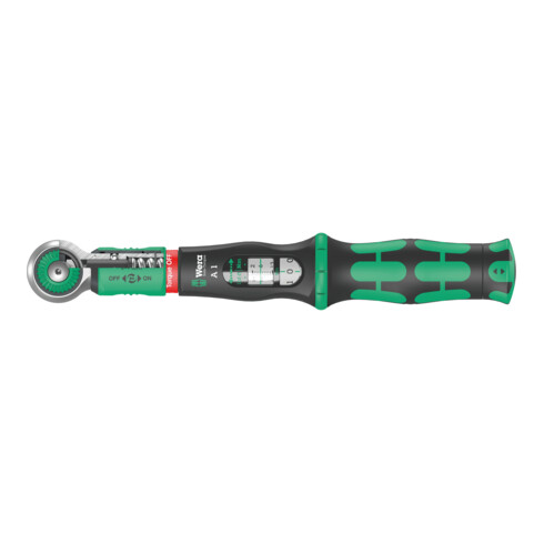 Wera Safe-Torque A 1 Drehmomentschlüssel mit 1/4"-Vierkantantrieb, 2-12 Nm, 1/4" x 2-12 Nm