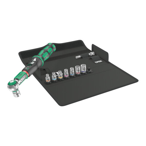 Wera Safe-Torque A 1 Imperial Set 1, 1/4" Vierkant, 2-12 Nm, 10-teilig