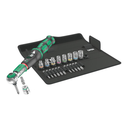 Wera Safe-Torque A 2 Set 1, 1/4" Sechskant, 2-12 Nm, 23-teilig